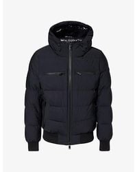 Moose Knuckles - Soho Hooded Shell-Down Bomber Jacket - Lyst