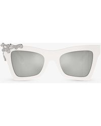 Dolce & Gabbana - Dg4434 Cat-eye Frame Acetate Sunglasses - Lyst