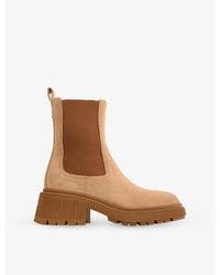 Jimmy Choo - Tamia Chelsea Suede Boots - Lyst