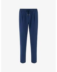 BOGGI - City Tapered Linen Trousers - Lyst