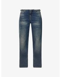 Peachy Den - Stevie Low-Rise Denim Jeans - Lyst