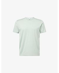 Sunspel - Classic Short-Sleeve Cotton-Jersey T-Shirt - Lyst