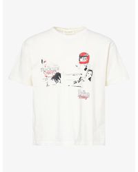 Duke & Dexter - Mc Smoke Graphic-Print Cotton T-Shirt - Lyst