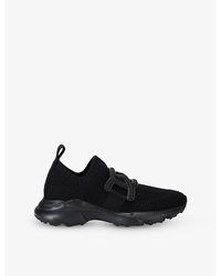 Tod's - Sport Run 54C Knitted Low-Top Trainers - Lyst