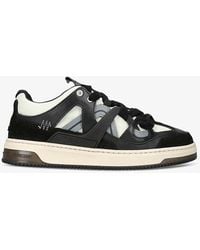 Represent - Bully Contrast-panel Leather Low-top Trainers - Lyst