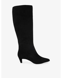 KG by Kurt Geiger - Tansy Suede Heeled Knee-High Boots - Lyst
