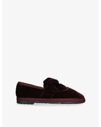 Flabelus - Lyra Velvet Slippers - Lyst