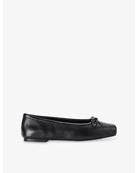 Steve Madden - Eleve Leather Ballet Flats - Lyst