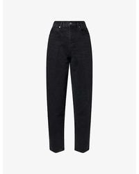FRAME - The Neat Tapered-Leg Denim Jeans - Lyst