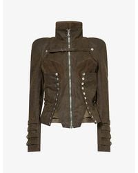 Dilara Findikoglu - Dawn To Dusk Waxed-Cotton Jacket - Lyst