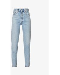 Agolde - 90s Pinch Straight-leg High-rise Organic Denim Jeans - Lyst