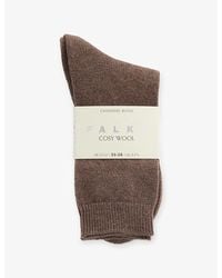 FALKE - Cosy Calf-Length Knit Socks - Lyst