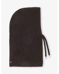 Maje - Ribbed Wool-Blend Balaclava - Lyst