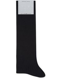 FALKE - No7 Ribbed Virgin Wool Socks - Lyst