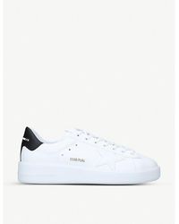 Golden Goose - Pure Star Low-top Leather And Suede Trainers - Lyst
