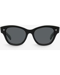 Oliver Peoples - Ov5490su Eadie Rectangle-frame Acetate Sunglasses - Lyst