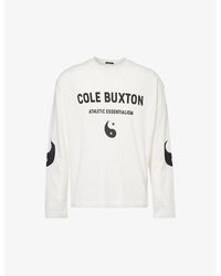 Cole Buxton - Yin-yang Graphic-print Cotton-jersey T-shirt X - Lyst