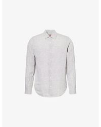 Orlebar Brown - Giles Classic-Collar Linen Shirt - Lyst