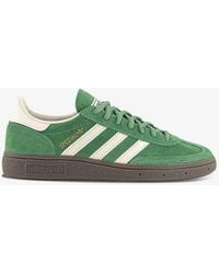 adidas - Handball Spezial Brand-embellished Suede Low-top Trainers - Lyst