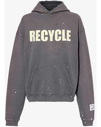 GALLERY DEPT. - Recycle Brand-print Cotton-jersey Hoody - Lyst