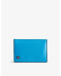 Ted Baker - Colbyn Logo-stud Colour-block Leather Wallet - Lyst