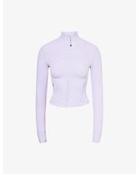 lululemon - Define Nulu Cropped Stretch-Woven Jacket - Lyst