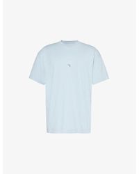 Givenchy - 4g Logo-embroidered Cotton-jersey T-shirt X - Lyst
