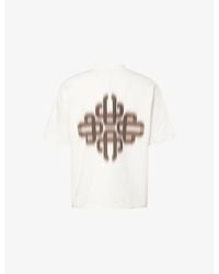 The Couture Club - Motion Blurred Emblem Short-Sleeve Cotton T-Shirt - Lyst
