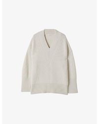 JOSEPH - Noel Ribbed Cashmere-Blend Jumper - Lyst