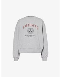 Axel Arigato - University Logo-print Organic-cotton Sweatshirt - Lyst