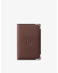Cartier - Must De 4Cc Leather Card Holder - Lyst