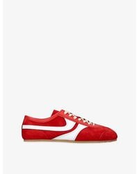 Dries Van Noten - Dustin Leather Trainers - Lyst