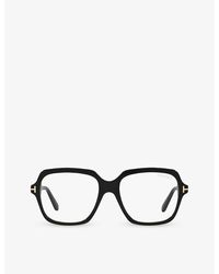Tom Ford - Ft5908-b Irregular-frame Acetate Glasses - Lyst