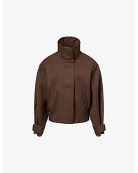 SIR. - Henrik Woven Bomber Jacket - Lyst