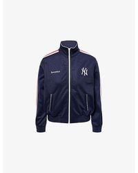 Sporty & Rich - For '47 X The New York Yankees Serif High-Neck Woven Track Jacket - Lyst