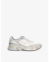 Premiata - Moerun Suede And Mesh Trainers - Lyst