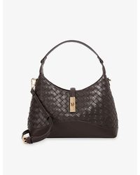 Dune - Dorset Woven Leather Shoulder Bag - Lyst