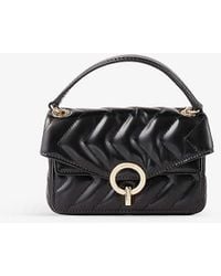 Sandro - Yza Nano Quilted-leather Shoulder Bag - Lyst