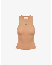 Vivienne Westwood - 90S Scoop-Neck Cotton-Jersey Vest Top - Lyst