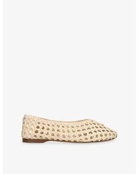 Sam Edelman - Shira Leather Ballet Flats - Lyst