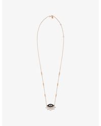 Kismet by Milka - 10Th Eye Eternal Vision 0.22Ct Diamond Pendant Necklace - Lyst