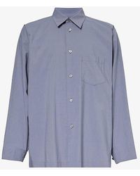 Homme Plissé Issey Miyake - Streamline Relaxed-fit Cotton-poplin Shirt - Lyst