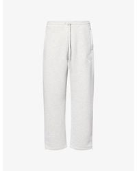 The Couture Club - Monogram Emblem Straight-Leg Cotton-Blend Jogging Bottoms - Lyst