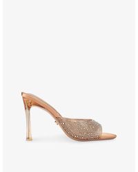 Carvela Kurt Geiger - Isabella Vinyl Faux-Leather Mules - Lyst