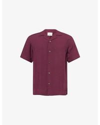 CHE - Valbonne Camp-Collar Woven Shirt - Lyst