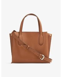 LK Bennett - Lola Leather Tote Bag - Lyst