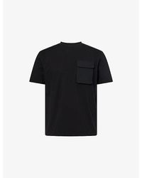 Arne - Utility Cargo-Pocket Cotton T-Shirt - Lyst