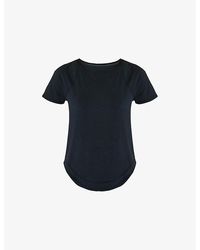 Sweaty Betty - Breathe Easy Running Short-Sleeve Stretch-Woven T-Shirt - Lyst