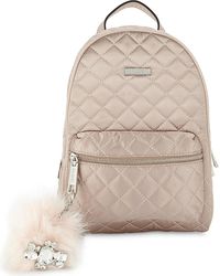 pink aldo backpack