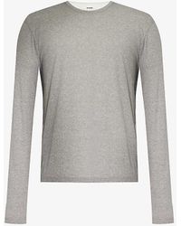 Jil Sander - Logo-embroidered Crewneck Cotton-jersey Tops Set Of Three - Lyst
